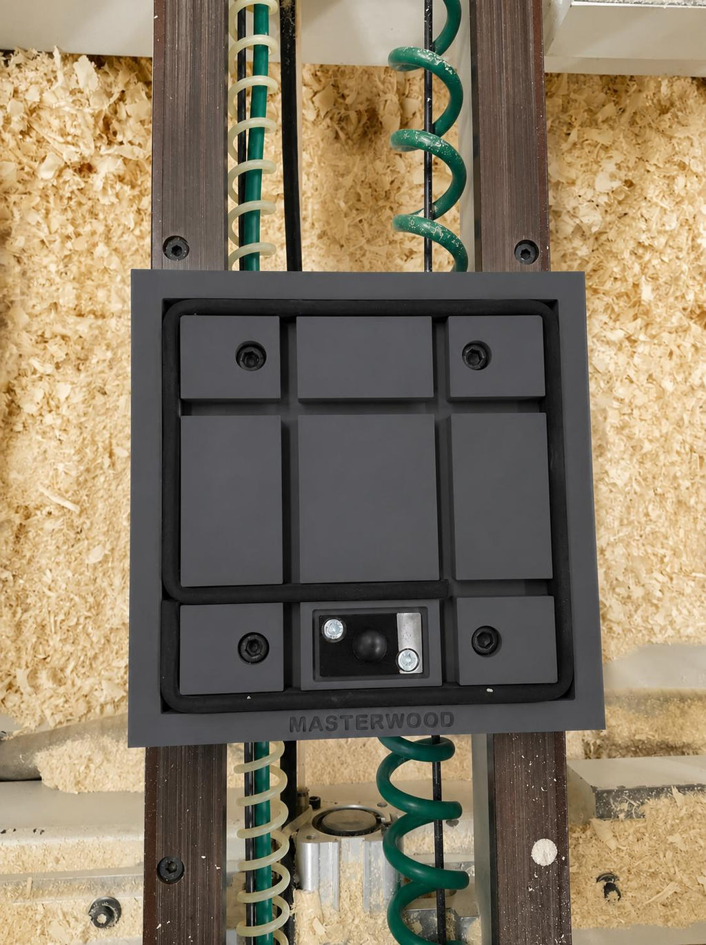 Ventosa CNC compatibile con Masterwood project 323, stampa 3D