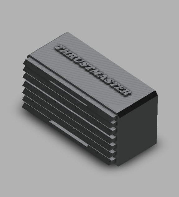 Mini ventilatore adatto alle postazioni di guida, simulatore, sim racing, stampa 3D