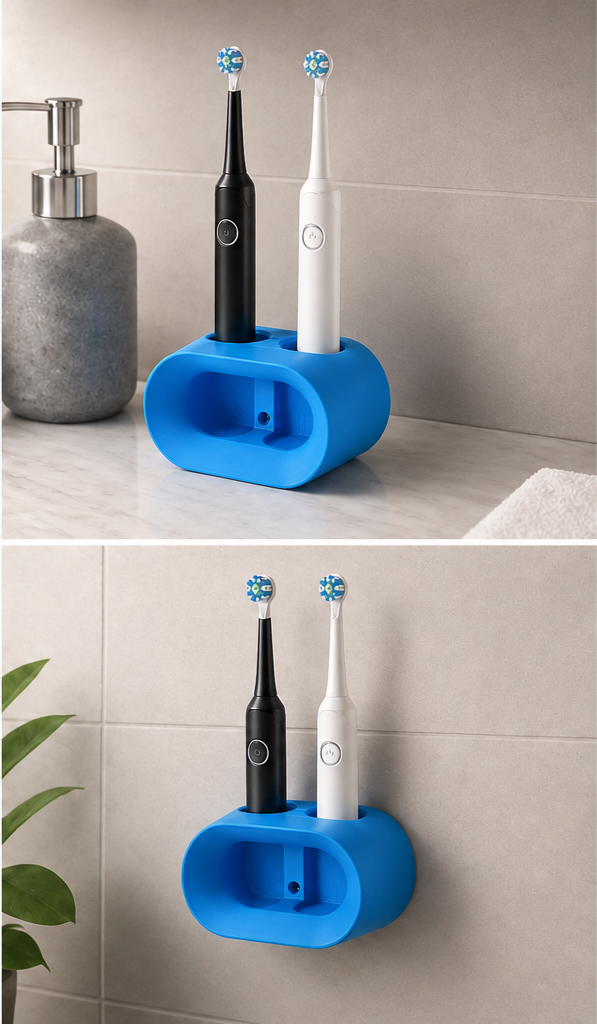 Porta spazzolino elettrico, stampa 3D